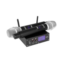 HYBRID UDF LITE DUALWIRELESS MICROPHONE SYSTEM  UHF DUAL HAND HELD