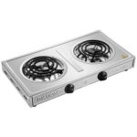 DIAMOND HOT PLATE SPIRAL WHITE/BLACK